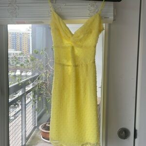 Lucy In The Sky - yellow summer dress - spaghetti straps